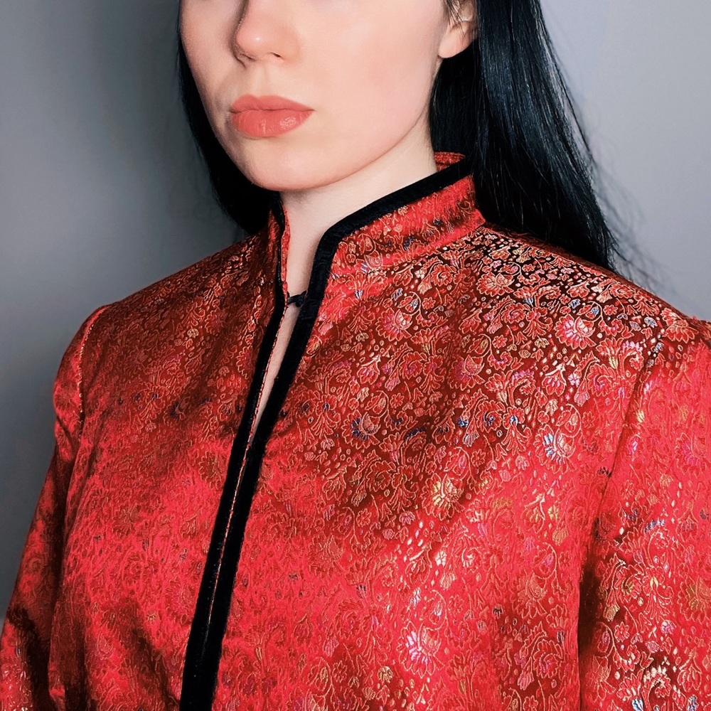 Retro WDNY Oriental Style Suit Jacket 4
